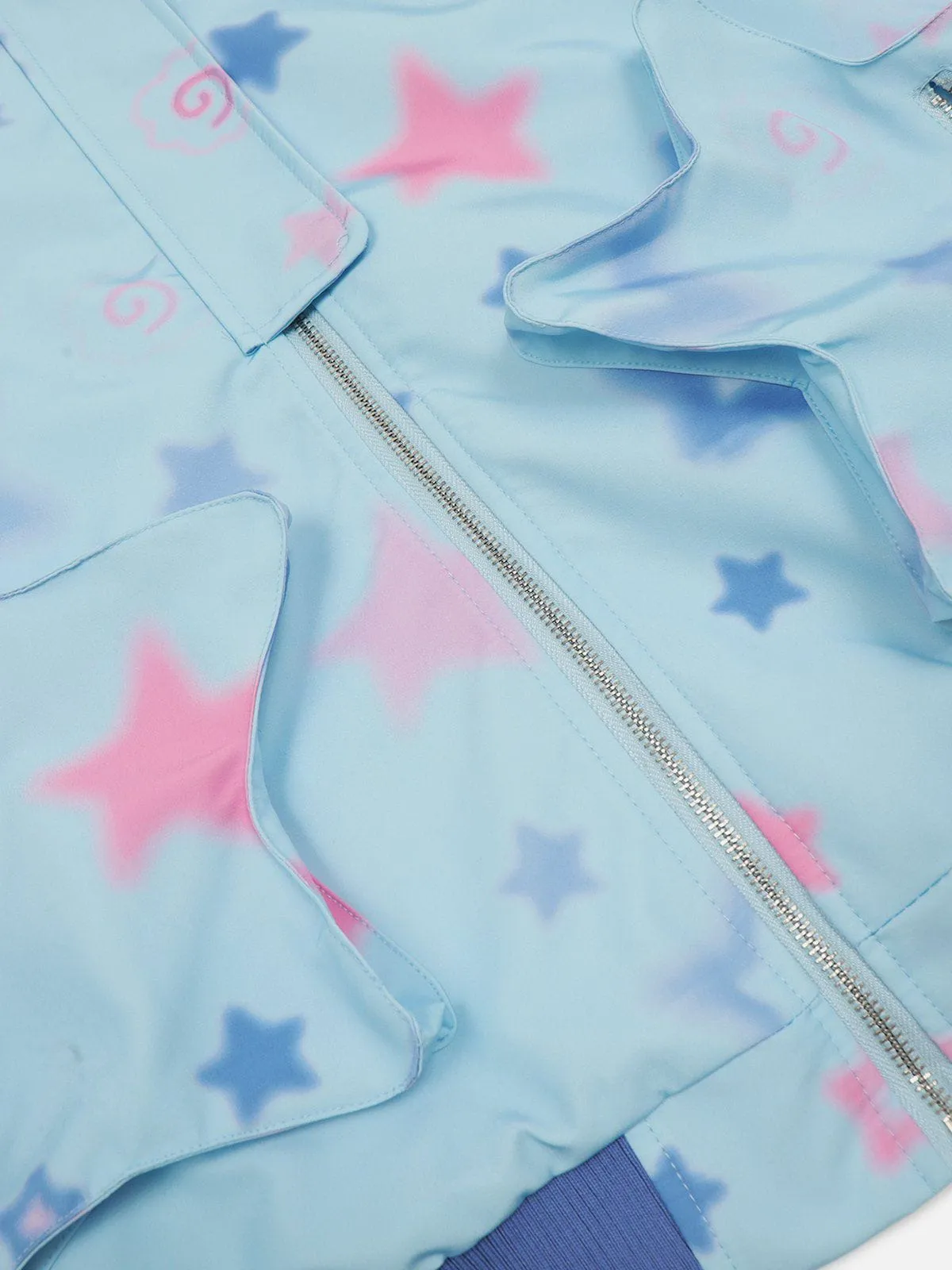 Aelfric Eden Full Print Star Varsity Jacket