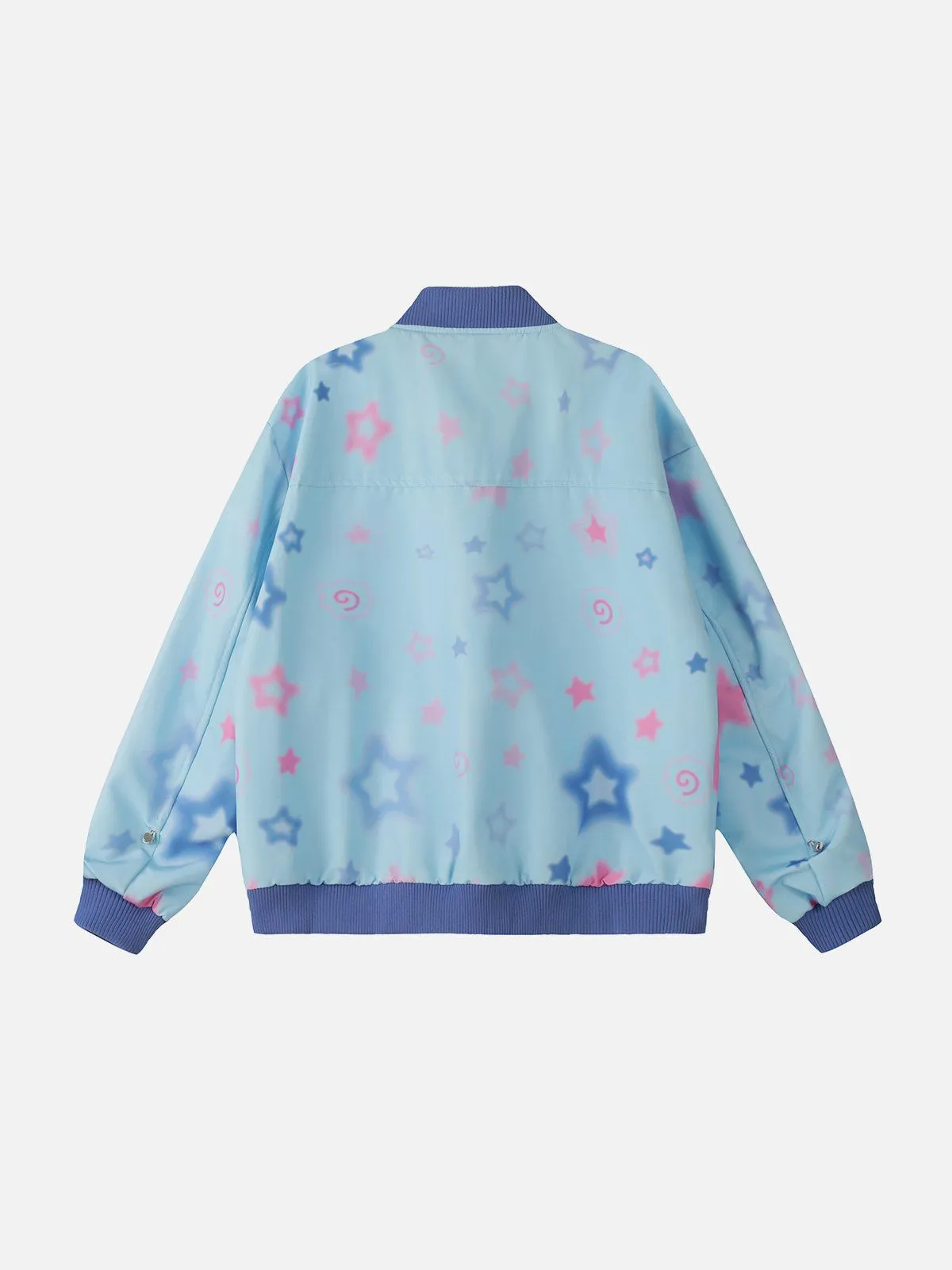 Aelfric Eden Full Print Star Varsity Jacket
