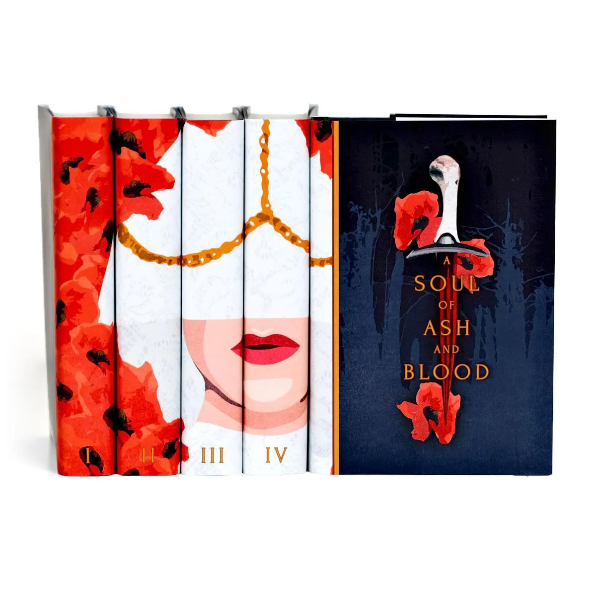 Blood and Ash Set of 5 - Jackets Only