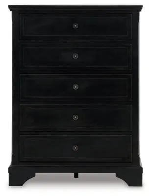 Chylanta Queen Sleigh Bed with Mirrored Dresser, Chest and 2 Nightstands