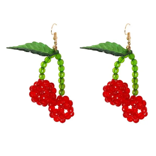 Ethnic Fruit Earrings