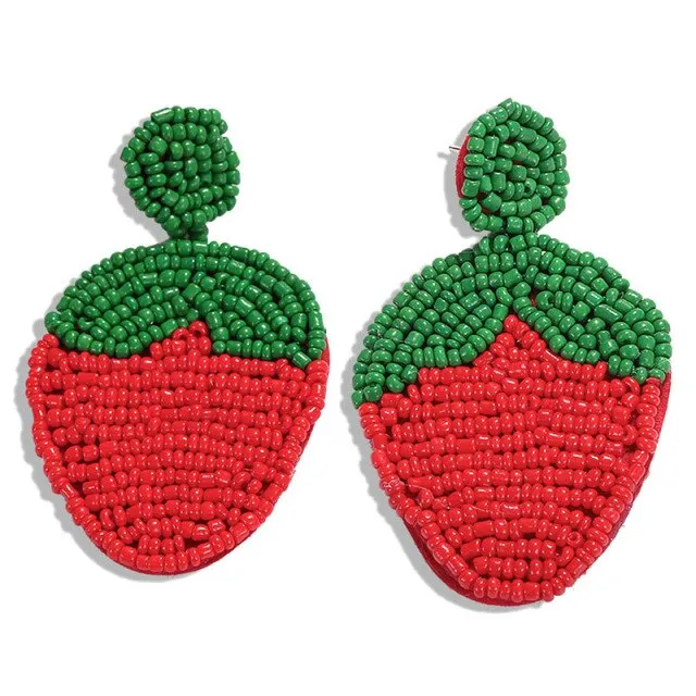 Ethnic Fruit Earrings