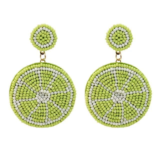 Ethnic Fruit Earrings