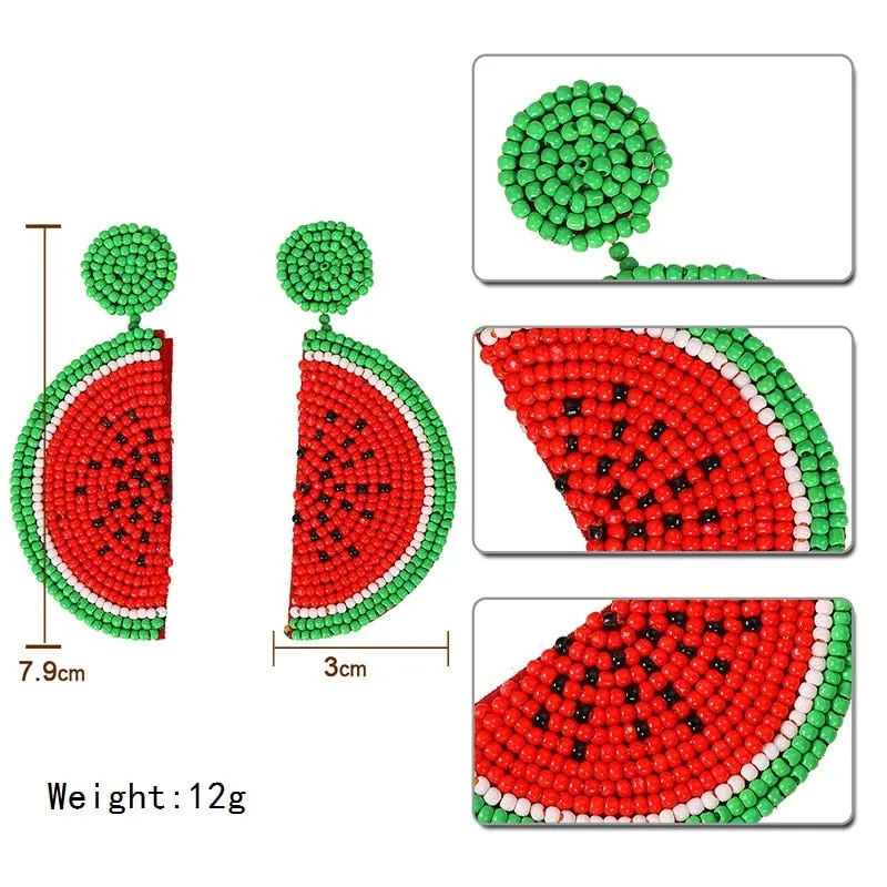 Ethnic Fruit Earrings