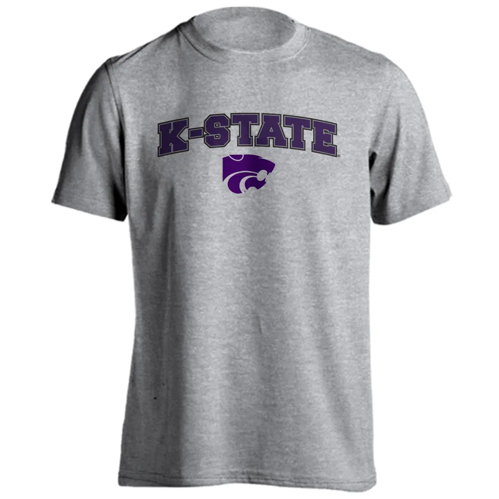 Kansas State Wildcats Classic Arch K-State Mascot Short Sleeve T-Shirt