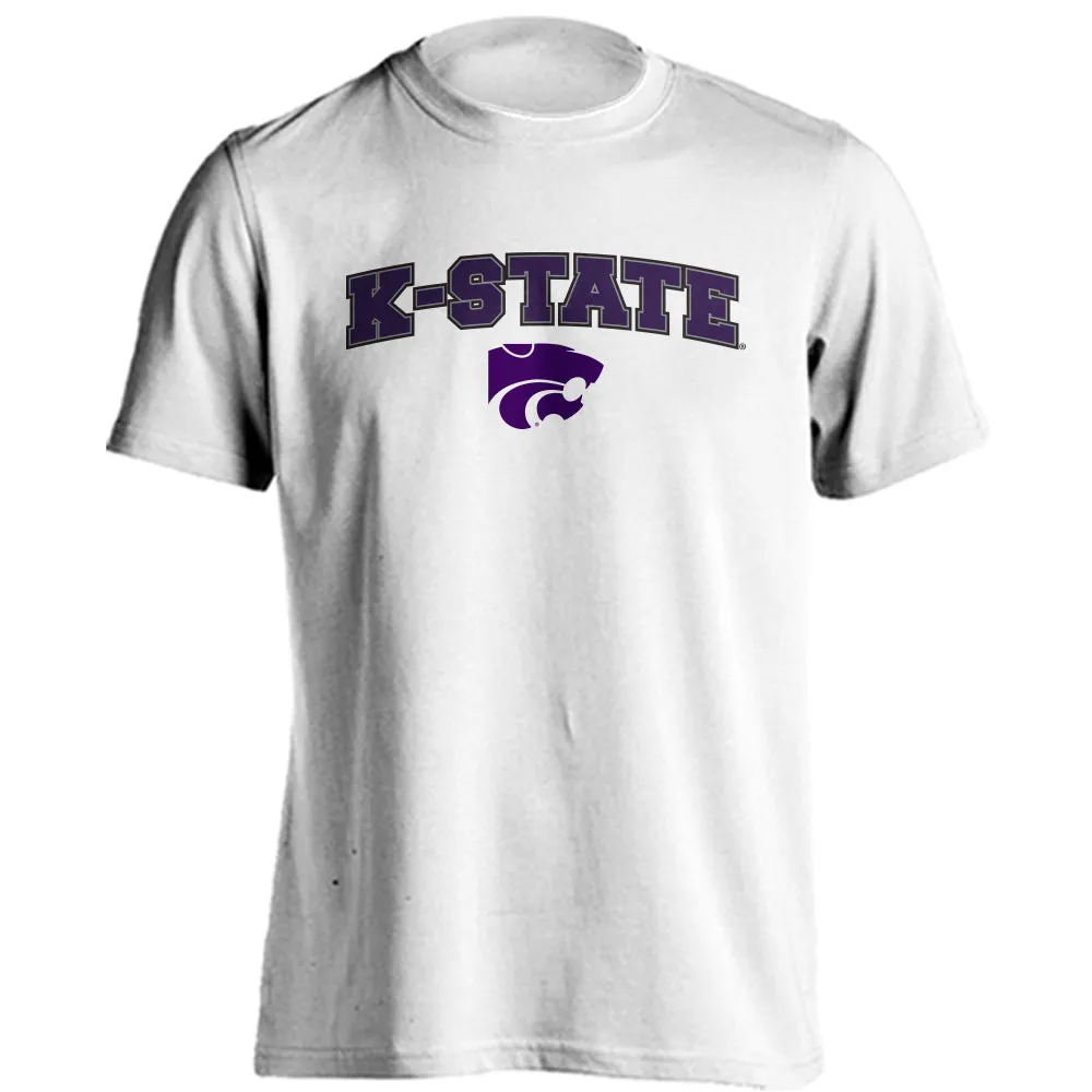 Kansas State Wildcats Classic Arch K-State Mascot Short Sleeve T-Shirt