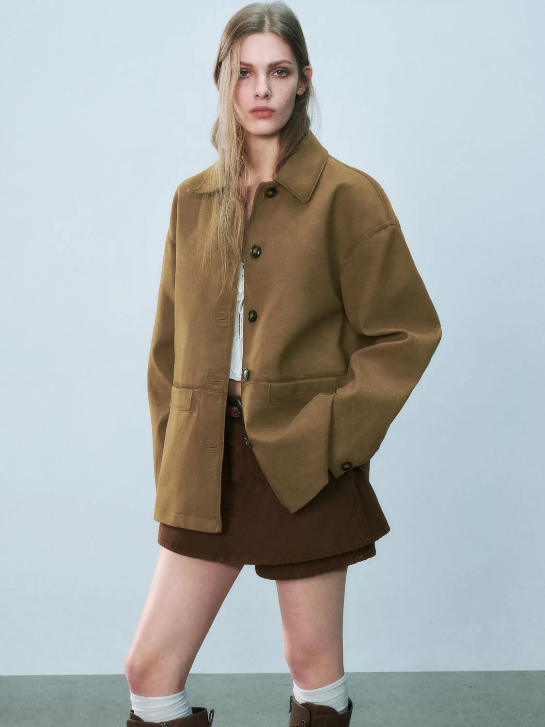Shirt Collar Jackets